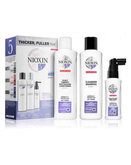 Nioxin System 5 XL Trattamento Anticaduta Capelli Trattati Diradati