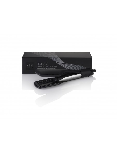 GHD Duet Style Piastra Asciugacapelli 2 in 1 Nera