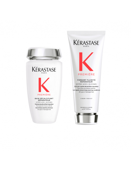 Kérastase Première Kit Bain Dècalcifiant Rèparateur 250ml + Fondant Fluidité Réparateur 200ml