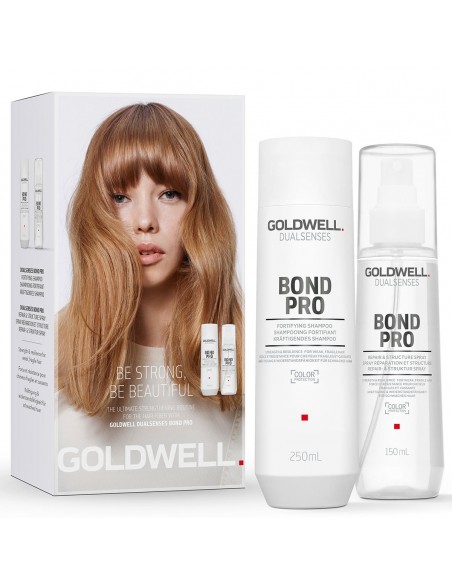 Goldwell Dualsenses Bond Pro Kit FortificanteFortifyng Shampoo 250 ml e Repair Spray 150 ml