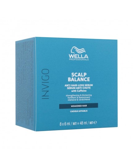 Wella Invigo Scalp Balance Anti Hair Loss Serum Fiale Anticaduta 8 pz 6 ml