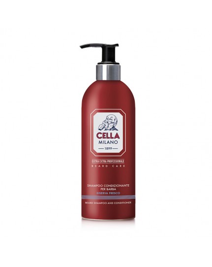 Cella Milano Shampoo Condizionante per Barba Riserva Fresco 500ml