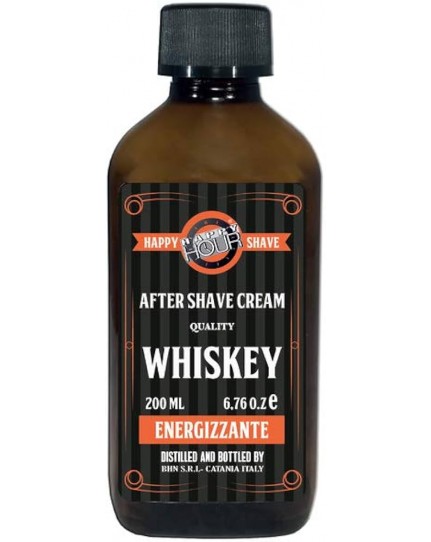 Happy Hour After Shave Whiskey Crema Dopobarba Energizzante 200 ml