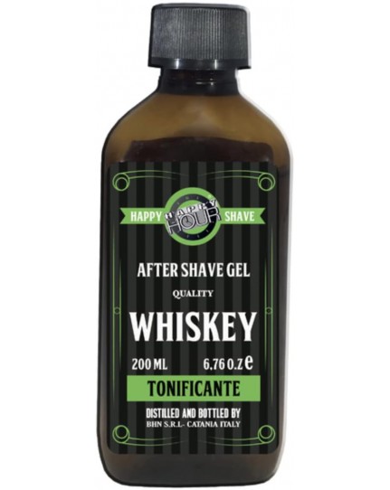 Happy Hour After Shave Whiskey Gel Dopobarba Tonificante 200 ml