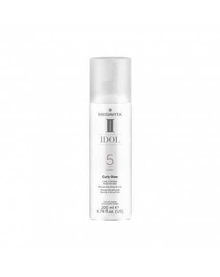 Medavita Idol Curly Gow Curl Control Hair Mousse Disciplinante Ricci 200ml