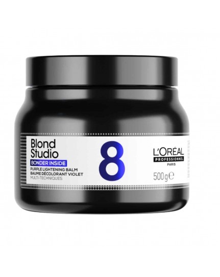 L'Oreal Professionnel Blond Studio 8 Bonder Inside Purple Lightening Balm Decolorante 500 gr