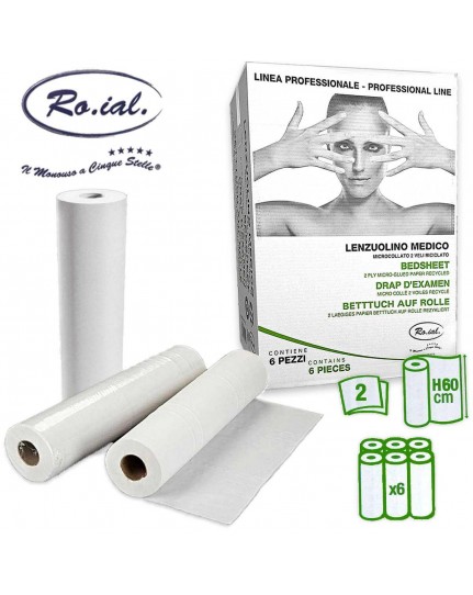 Roial Rotolo Lettino H60 2 Veli Pura...