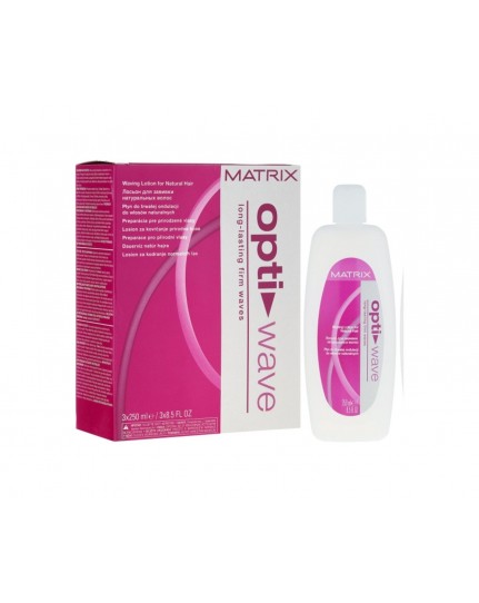 Matrix Optiwave Liquido Permanente per capelli naturali 3x250 ml