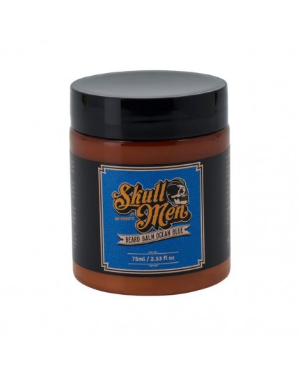 Skull Men Beard Balm Ocean Blue 75 ml