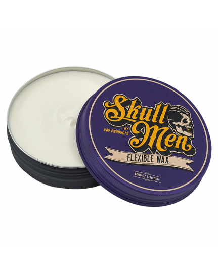 Skull Men Flexible Wax 100 ml Cera per capelli