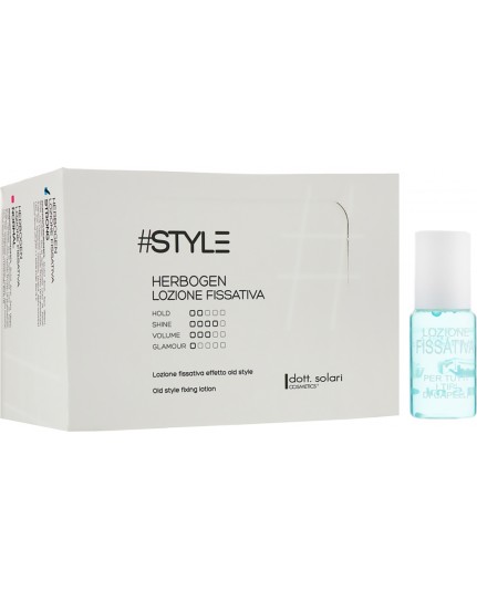 Dott. Solari Style Lozione Fissativa Herbogen 24 pz x 15 ml