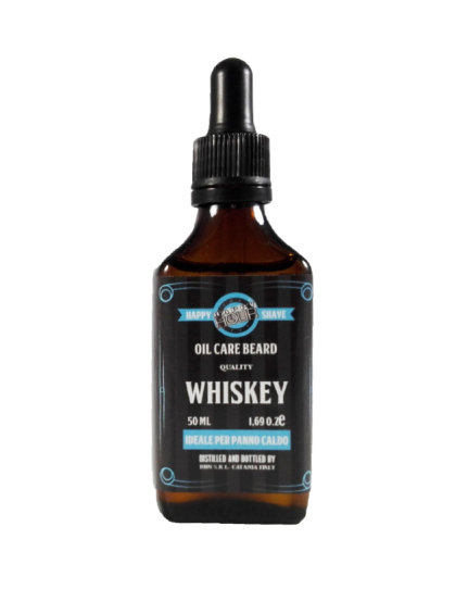 Happy Hour Oil Care Beard Whiskey Olio Pre Rasatura 50 ml