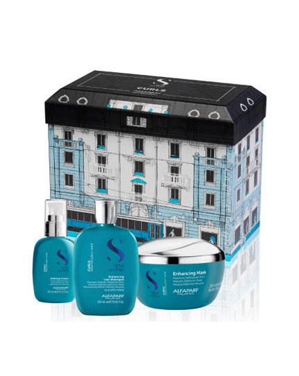 Alfaparf Semi di Lino Walking Around Milano Holiday Kit Curl