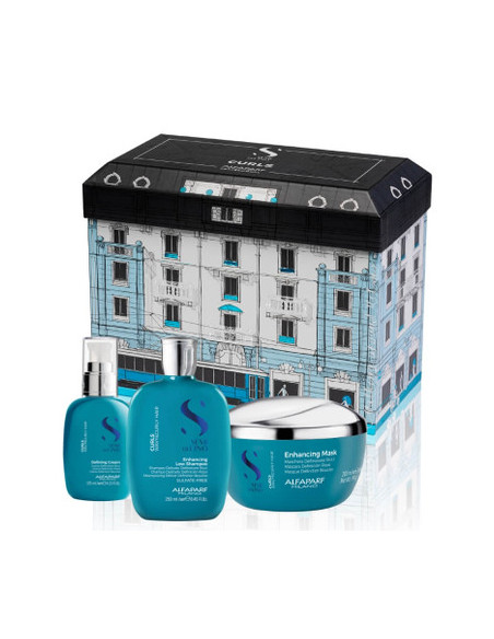 Alfaparf Semi di Lino Walking Around Milano Holiday Kit Curl