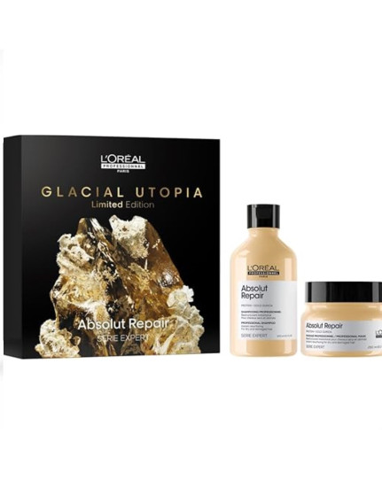 L'Oreal Professionnel Serie Expert Glacial Utopia Absolut Repair Shampoo 300 ml Maschera 250 ml