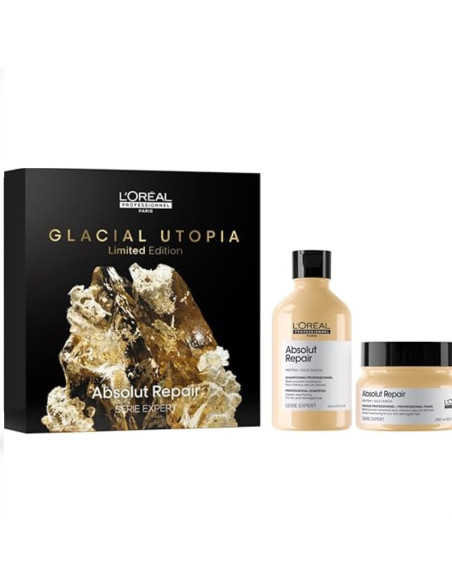 L'Oreal Professionnel Serie Expert Glacial Utopia Absolut Repair Shampoo 300 ml Maschera 250 ml