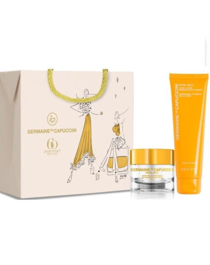 Germaine de Capuccini Time to Shine Royal Jelly Latte e Lozione 125 ml e Crema Pro Resilienza 50 ml