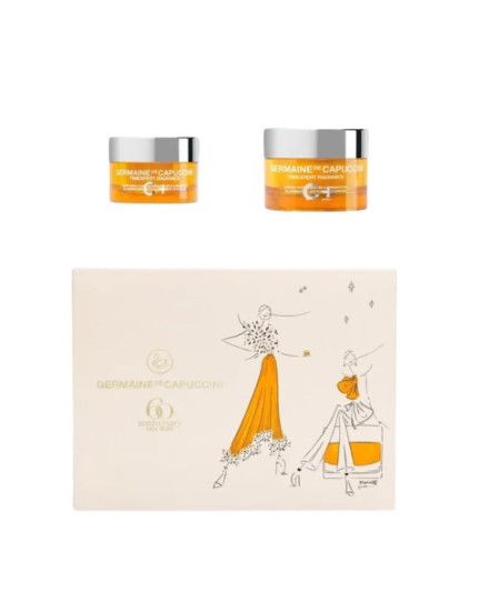 Germaine de Capuccini Time to Shine Timexpert Radiance C+ Crema 50 ml e Contorno Occhi 15 ml