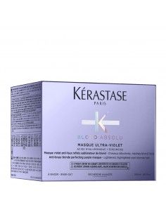 Kerastase Blond absolu Kit Shampoo antigiallo Balsamo e Maschera per  capelli biondi freddi, platino, bianchi