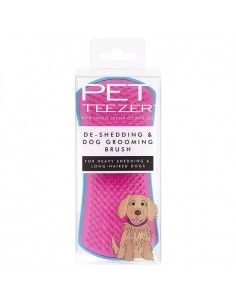 Pet Teezer Spazzola Toelettatura Per Cani A Pelo Lungo Violet Grey